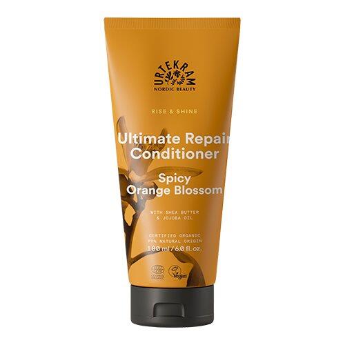 Opnå sundt og glansfuldt hår med Urtekram Rise & Shine Spicy Orange Blossom Ultimate Repair Conditioner. Denne balsam er perfekt til daglig brug og efterlader dit hår blødt, glansfuldt og let at rede ud. Nyd den forfriskende og krydrede duft af appelsinblomst, der giver en skøn fornemmelse. Urtekram Rise & Shine Ultimate Repair Conditioner Spicy Orange Blossom er din vej til en smuk håroplevelse!

Hovedegenskaber og fordele:
1. Velegnet til daglig brug
2. Efterlader håret blødt og glansfuldt
3. Let at rede ud
4. Skøn duft af appelsinblomst
5. Giver en forfriskende følelse
6. Fremmer sundt og smukt hår.