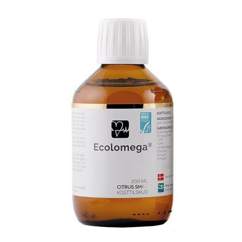 Se Ecolomega fiskeolie - 200 ml. hos Duft og Natur