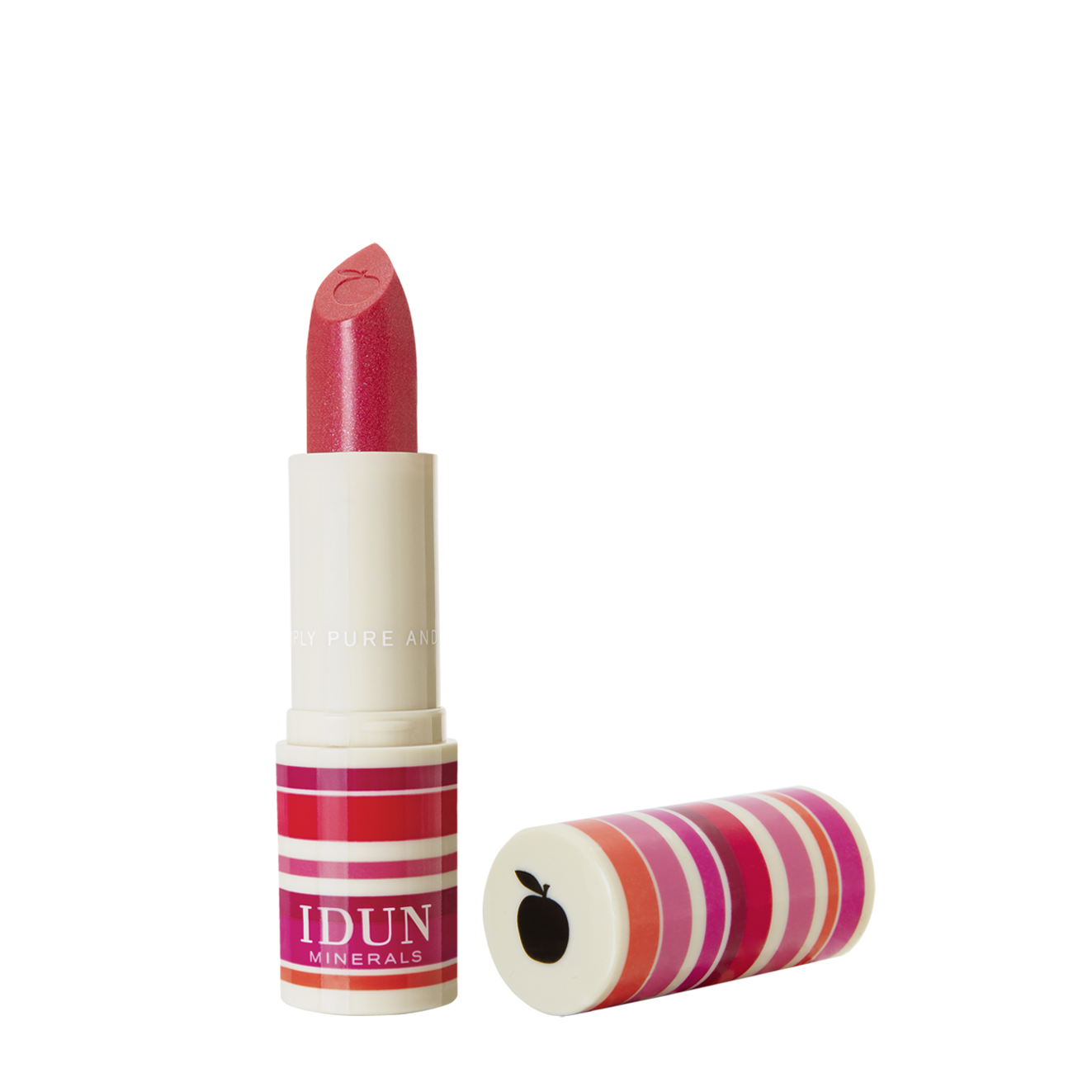 Se IDUN Minerals Creme Lipstick Filippa, 3,6g. hos Duft og Natur