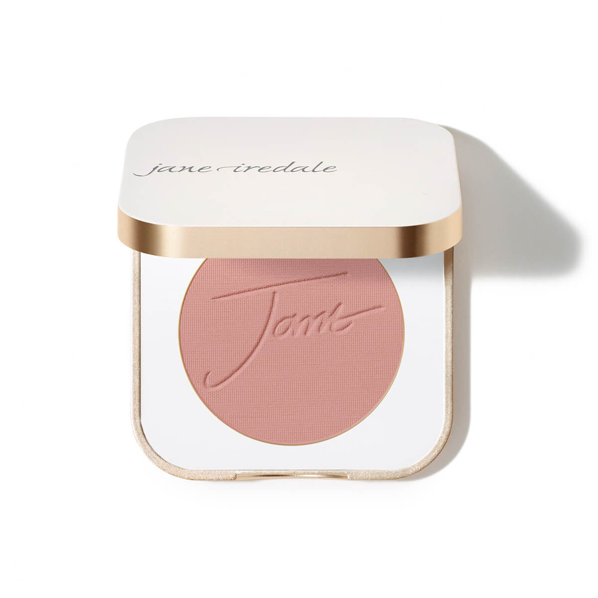 Se Jane Iredale PurePressed Blush Barely Rose - 1 stk. hos Duft og Natur