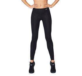 Sports tights Dame sort str. XS