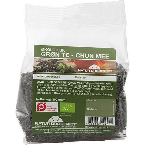 Se Grøn KY te mild Chun mee Økologisk - 100 gram hos Duft og Natur