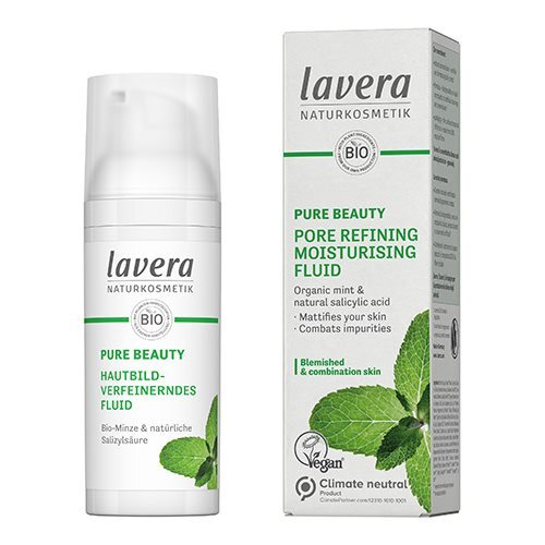 Se Lavera Pure Beauty Pore Refining Moisturizing Fluid - 50 ml hos Duft og Natur