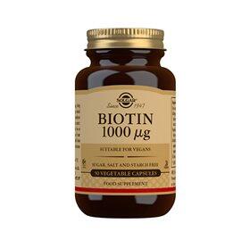 Se Solgar Biotin 1000ug - 50 kapsler hos Duft og Natur