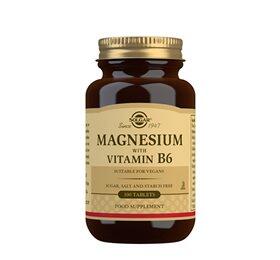 Se Solgar Magnesium+B6, 100 tab/55g hos Duft og Natur