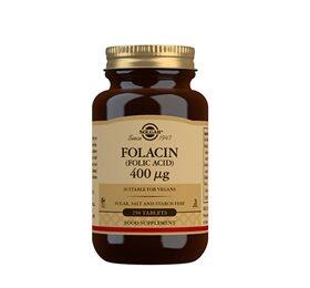 Billede af Solgar Folsyre 400 mcg (Folacin) - 250 tab.