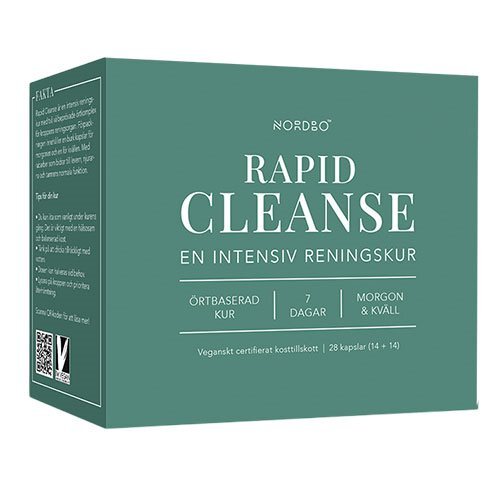 Se Rapid Cleanse - 28 kapsler hos Duft og Natur