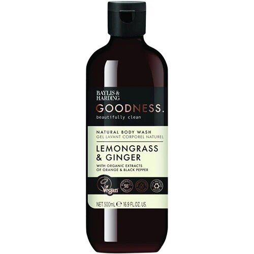 Body Wash lemongrass & ginger Baylis & Harding Goodness - 500 ml