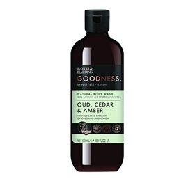 Billede af Body Wash oud, cedar & amber Baylis & Harding Goodness - 500 ml hos Duft og Natur