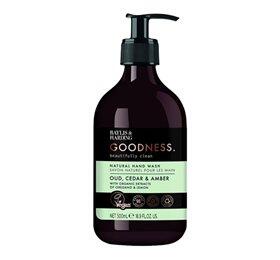 Billede af Hand Wash oud, cedar & amber Baylis & Harding Goodness - 500 ml hos Duft og Natur