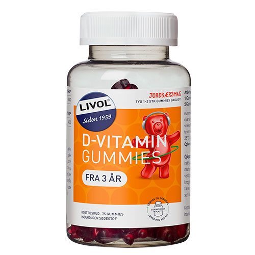 Billede af Livol D-vitamin - 75 gummies hos Duft og Natur