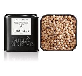 Billede af Hvid peber hel Ø Mill & Mortar - 50 g.