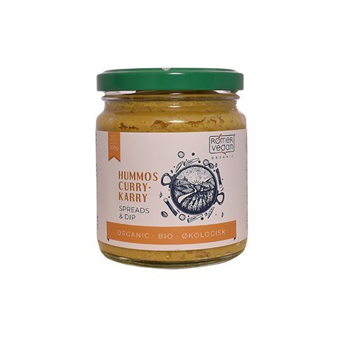 Se Smørepålæg Hummus karry Ø - 200 g. hos Duft og Natur
