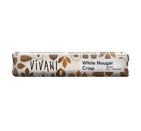 Vivani hvid nougat bar Ø - 35 g.