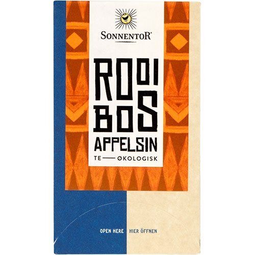 Rooibos Appelsin økologisk - 20 breve