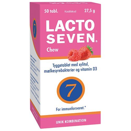 Lacto Seven Chew - 50 tab.