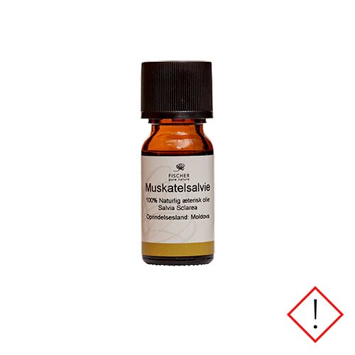 Muskatelsalvieolie æterisk – 10 ml