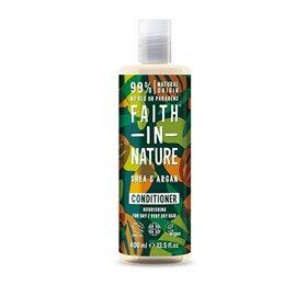 Se Faith in Nature Balsam Shea & Argan - 400 ml hos Duft og Natur