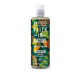 Se Faith In Nature Shampoo Shea & Argan - 400 ml hos Duft og Natur