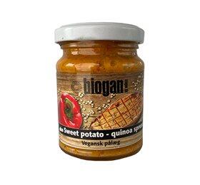 Billede af Biogan Sweet potato quinoa smørepålæg Ø - 125 g.