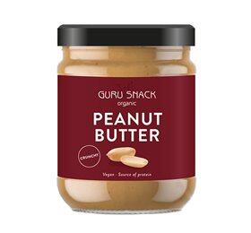 Se Peanutbutter Crunchy Ø Guru Snack - 250 g. hos Duft og Natur