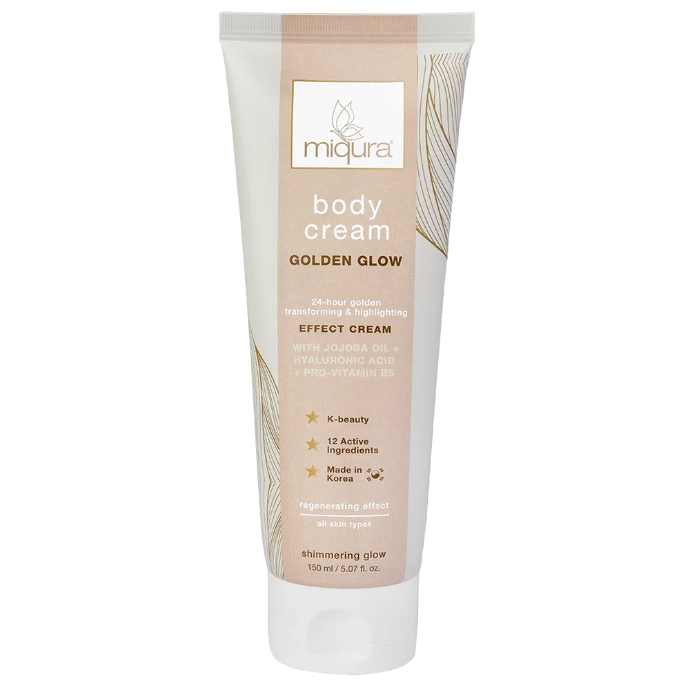 Miqura Golden Glow Body Cream - 150 ml