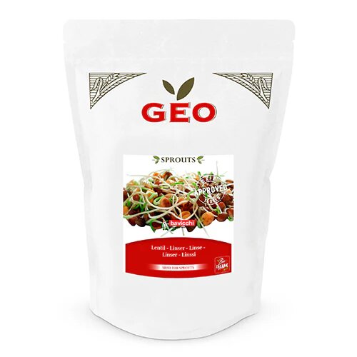 Linsefrø til spiring Økologisk - 600 gram - GEO
