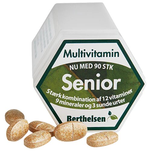 Berthelsen Senior Multivitamin - 90 tab.