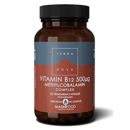 Terra Nova B12 vitamin 500 mcg - 50 kap.