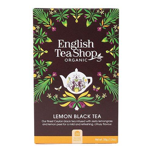 Billede af English Tea Shop Lemon Black Tea 20 breve