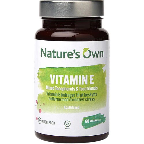 Vitamin E Mixed Tocopherols & Tocotrieno - 60 kapsler