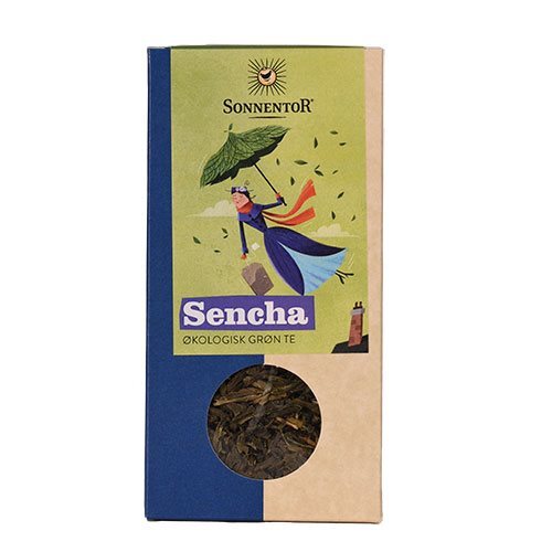 Se Grøn te sencha Sonnentor Økologisk - 70 gram hos Duft og Natur
