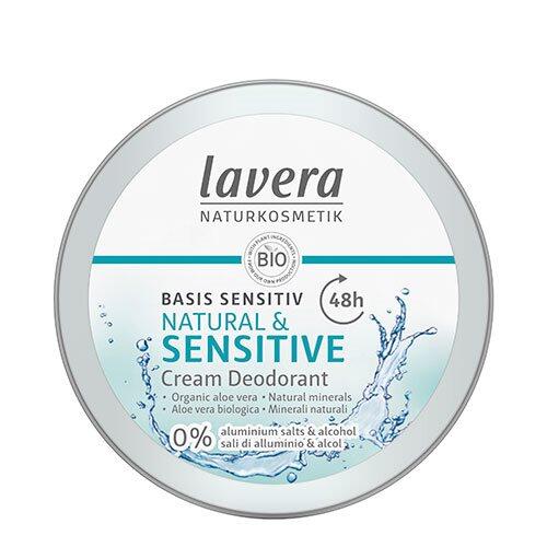 Se Lavera Deo Cream Basis Sensitive, 50ml hos Duft og Natur