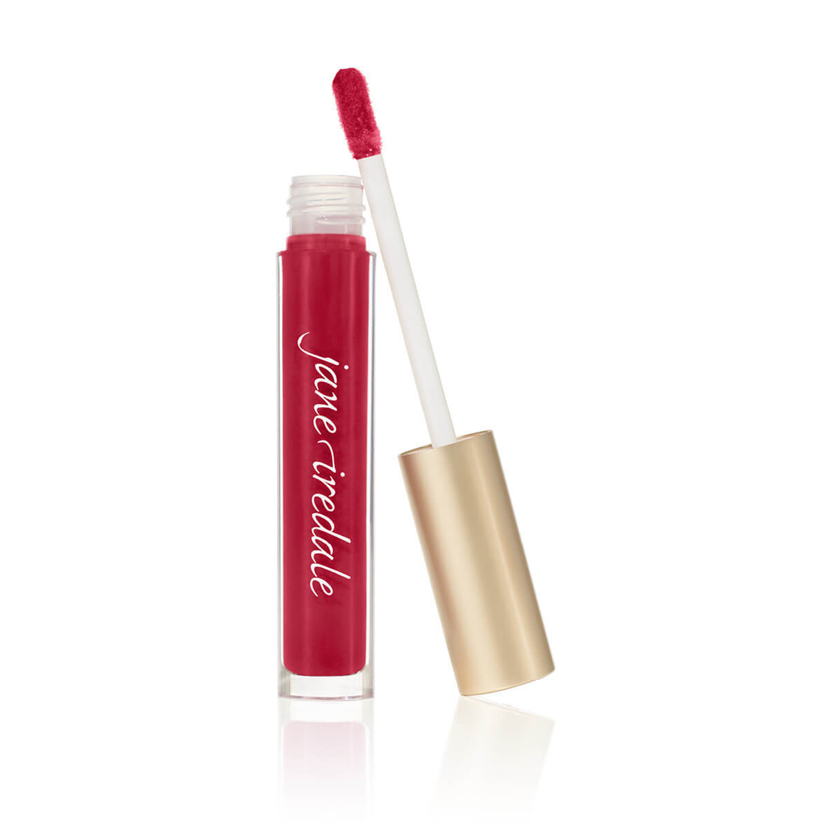 Se Jane Iredale HydroPure Hyaluronic Lip Gloss Berry Red - 3.75 ml. hos Duft og Natur