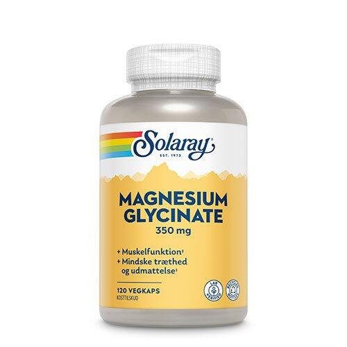 Billede af Magnesium Glycinate Solaray - 120 kapsler