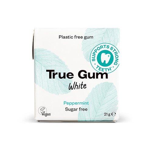 Se Tyggegummi White True Gum - 21 gram hos Duft og Natur