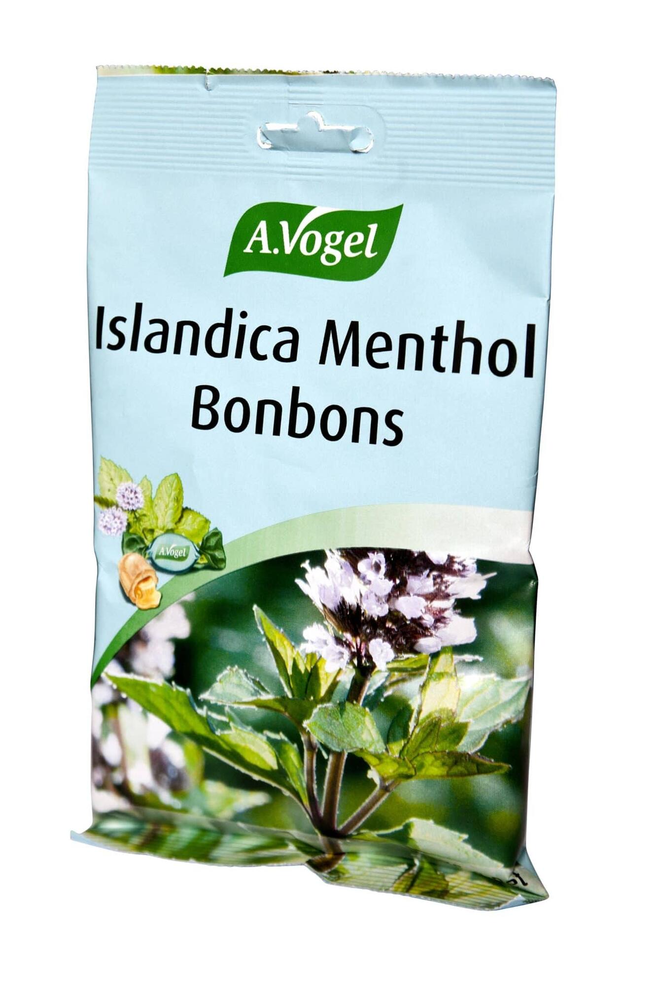 Billede af A.Vogel Islandica Menthol Bonbons - 75 gram hos Duft og Natur