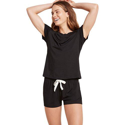 Se Boody - Goodnight Sleep Shorts Sort - Str S hos Duft og Natur