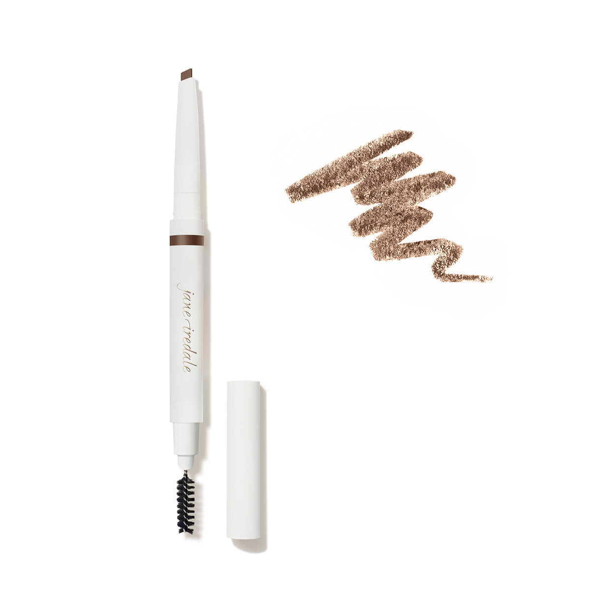 Billede af Jane Iredale PureBrow Shaping Pencil Medium Brown - 1 stk