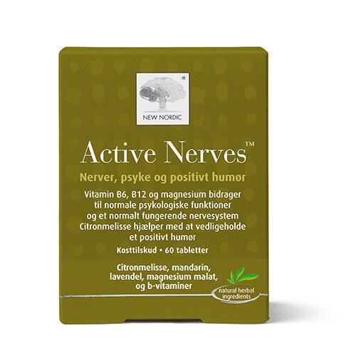 Billede af Active Nerves - 60 tabletter hos Duft og Natur