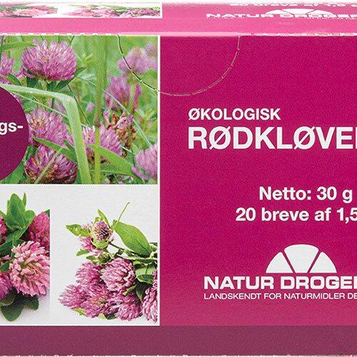 Billede af Rødkløver te Økologisk -20 breve hos Duft og Natur