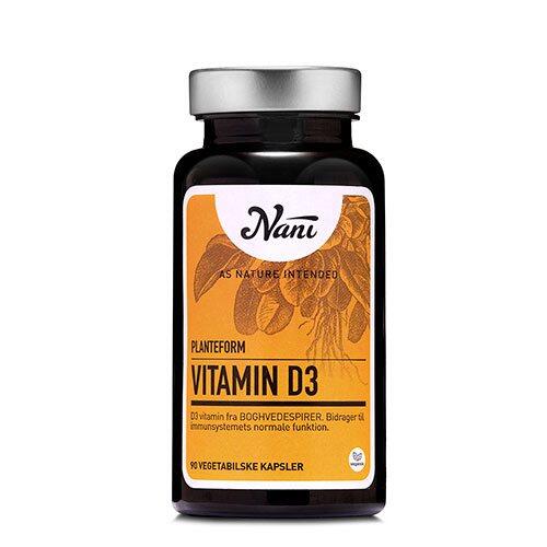 Billede af Vitamin D3 på planteform - 90 kapsler hos Duft og Natur
