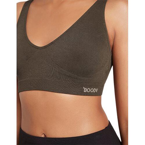 Boody Shaper Crop Bra Dark Olive str. M - 1 stk.