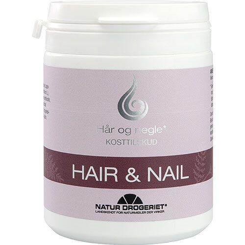 Billede af Hair & Nail - 120 kapsler hos Duft og Natur