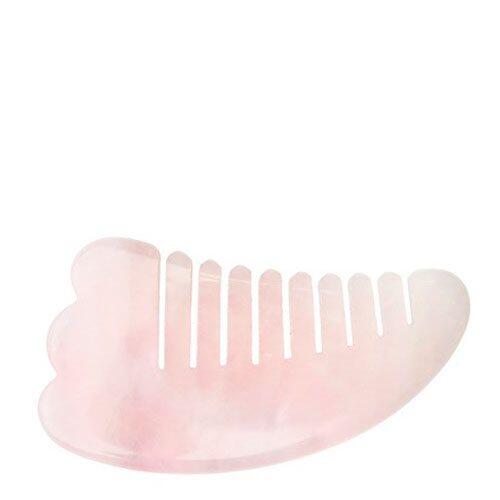 Gua sha hair rosa kvarts - 1 stk