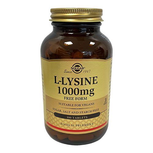 Billede af L-Lysine 1000 mg - 100 tabletter hos Duft og Natur