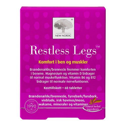 Billede af Restless Legs - 60 tabletter hos Duft og Natur