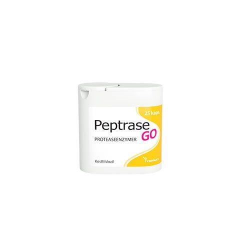 Billede af Peptrase GO - 25 kapsler hos Duft og Natur