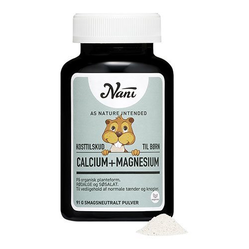 Billede af Nani Calcium+Magnesium børn - 91 gram hos Duft og Natur