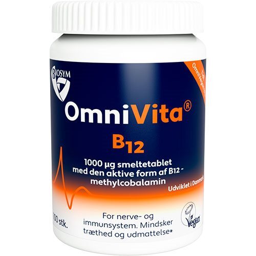 Billede af OmniVita B12 - 100 tabletter hos Duft og Natur
